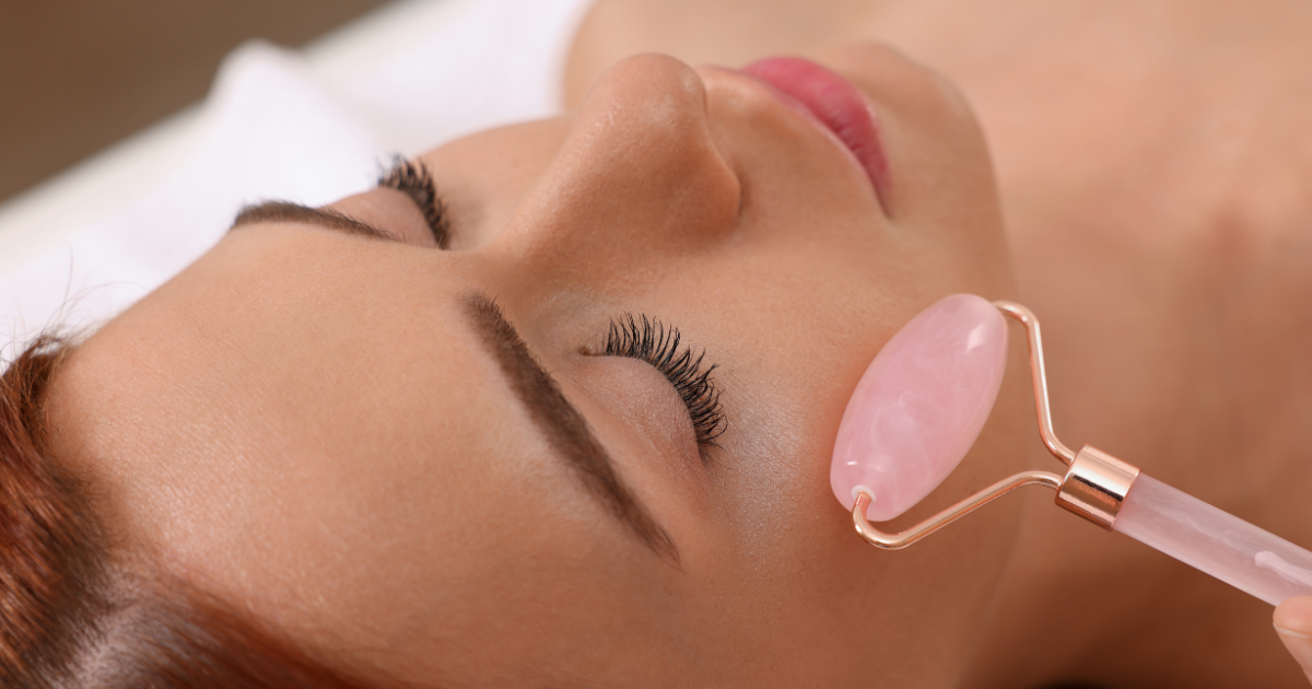 Rose Quartz Facial ritual bij Japanse Head Spa Hasselt