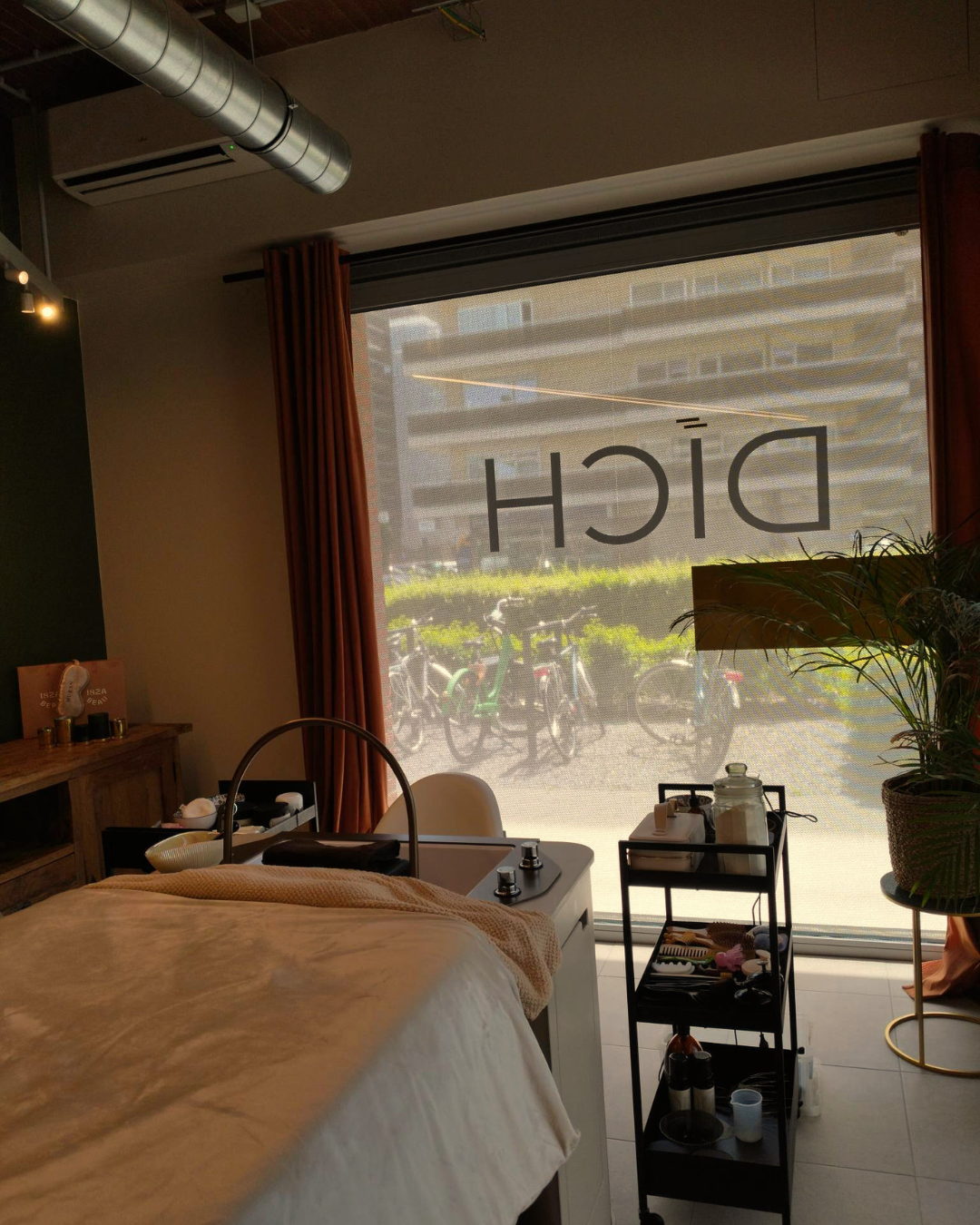 Behandelruimte van Japanse Head Spa Hasselt bij Praktijk DICH