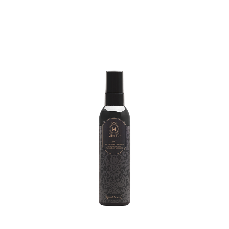 Detangling hair spray spicy
